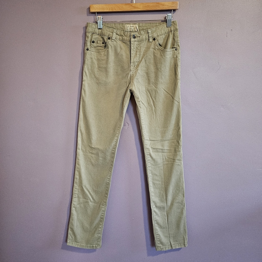 Boy's 16 Lucky Brand Preppy Khaki Cotton Twill Skinny Slim Fit Pants